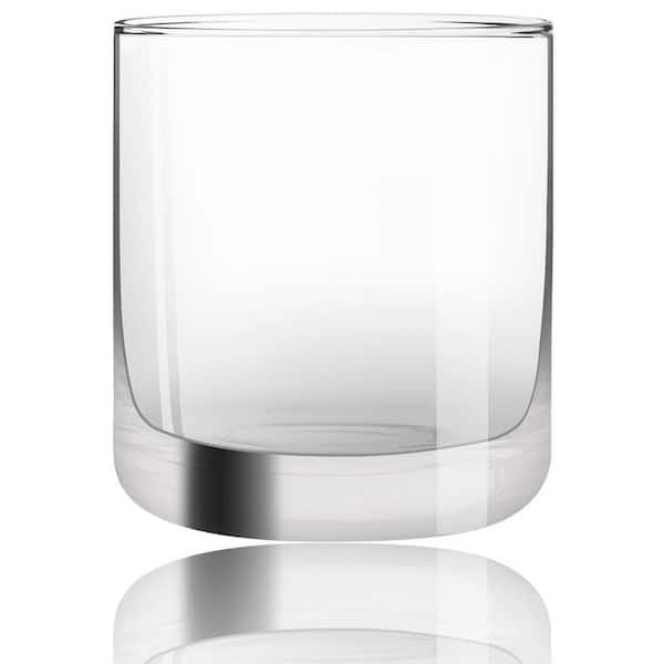 JoyJolt Nova 10 oz. Crystal Whiskey Glasses (Set of 4)