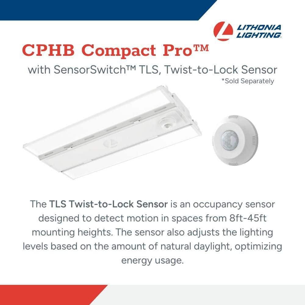 White Aluminum LED High Bay Ceiling Light with Acrylic Lens