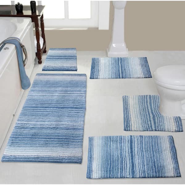 Bathroom Water Absorbent Mat, Toilet Foot Pad, Entrance Non-slip Fluffy Rug,  Bedroom Carpet For Home