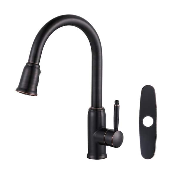 Peerless Westchester Oil Rubbed Bronze 1-Handle Deck-Mount Bar and Prep Handle Kitchen Faucet (Deck Plate Included) Peerless Westchester Oil Rubbed Bronze 1-Handle Deck-Mount Bar and Prep Handle Kitchen Faucet (Deck Plate Included)