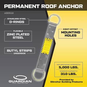Permanent Ridge Rooftop Anchor