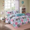 Mi Zone Camille 3-Piece Teal Twin Comforter Set MZ10-225 - The Home Depot