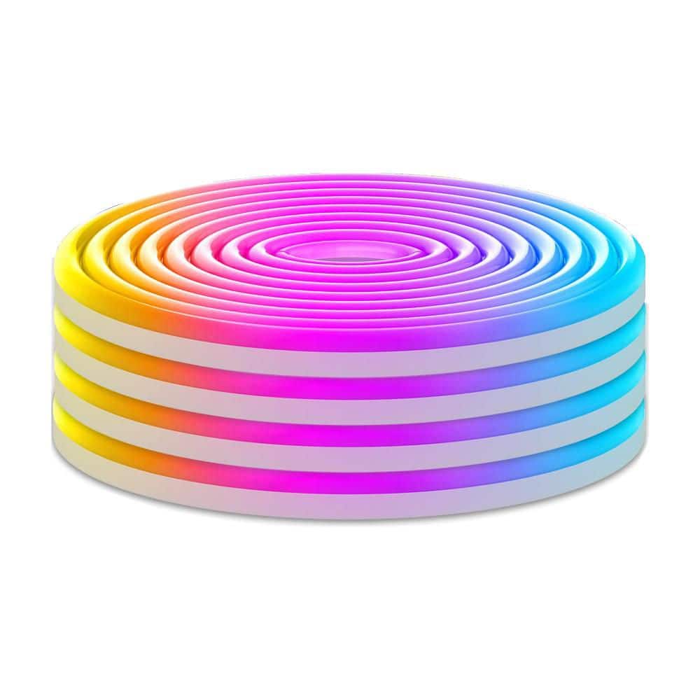 BIBIVIS 20 ft. Hardwired Flexible Integrated LED Strip Lights