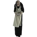 60 in. Touch Activated Animatronic Zombie Maid