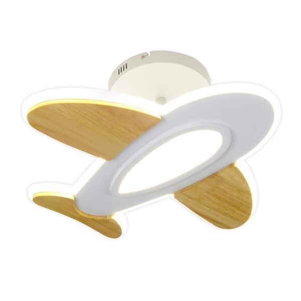 TOZING 20 in. Modern Cartoon Plane Shade Art Deco Dimmable