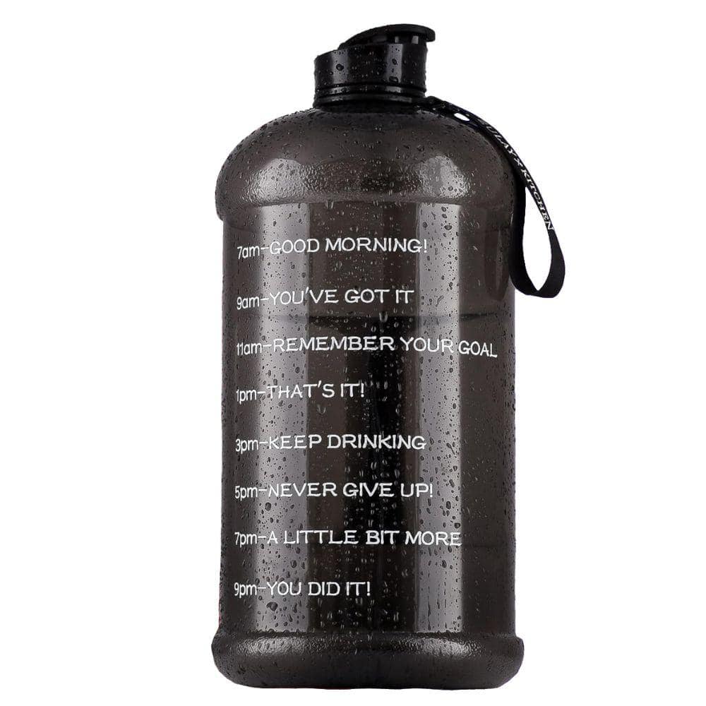 Zulay Kitchen 128 oz Hydration Nation Plastic Water Bottle