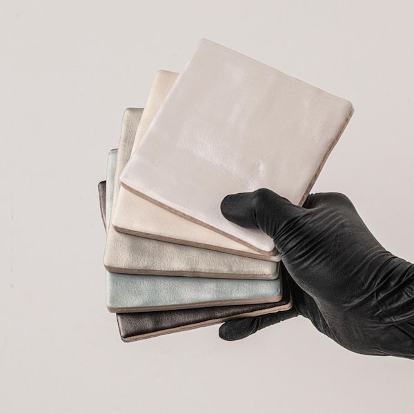 Take Home Tile Sample-Zelyge Desert 4 in. x 4 in. Satin Ceramic Floor and Wall Tile