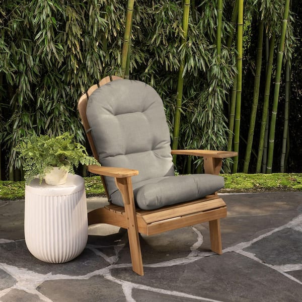ARDEN 20 x 30 Earth Fiber Outdoor Adirondack Cushion, Sandbar