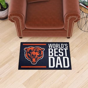 Chicago Bears Navy Blue Starter Mat Accent Rug - 19in. x 30in.