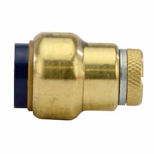 Tectite 1 in. Brass Push-to-Connect PVC Slip Repair Coupling FSBIPSC1SL -  The Home Depot