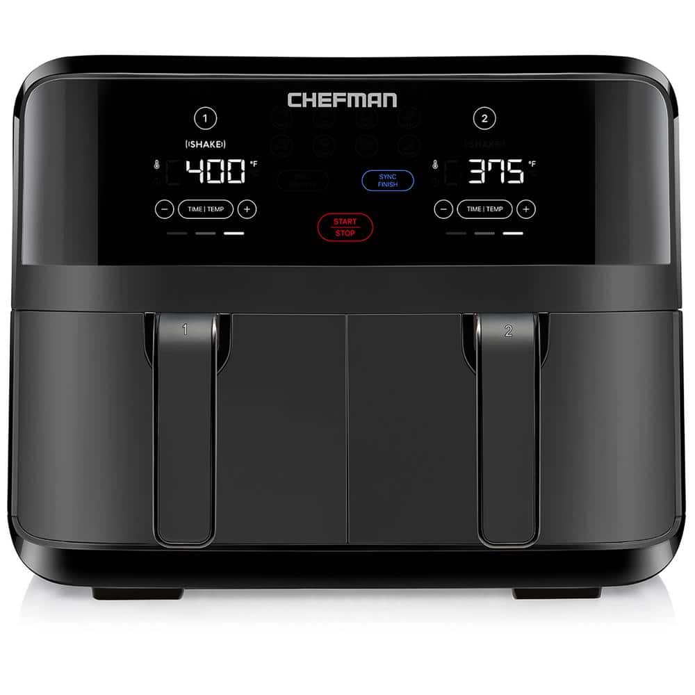 https://images.thdstatic.com/productImages/3c6f1281-190c-493d-a1d3-b2808d16dc0c/svn/black-chefman-air-fryers-rj38-sqpf-45tdb-64_1000.jpg