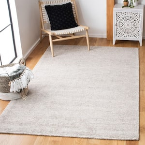 Himalaya Grey 4 ft. x 6 ft. Solid Color Area Rug