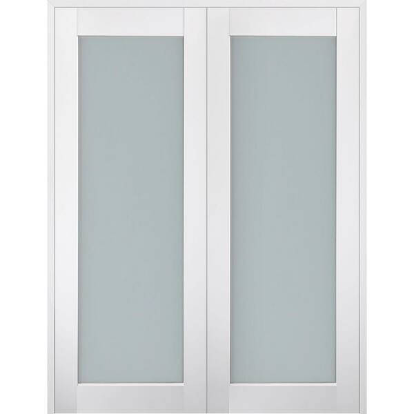 Belldinni Smart Pro 56 In. X 80 In. Both Active Frosted Glass Polar 