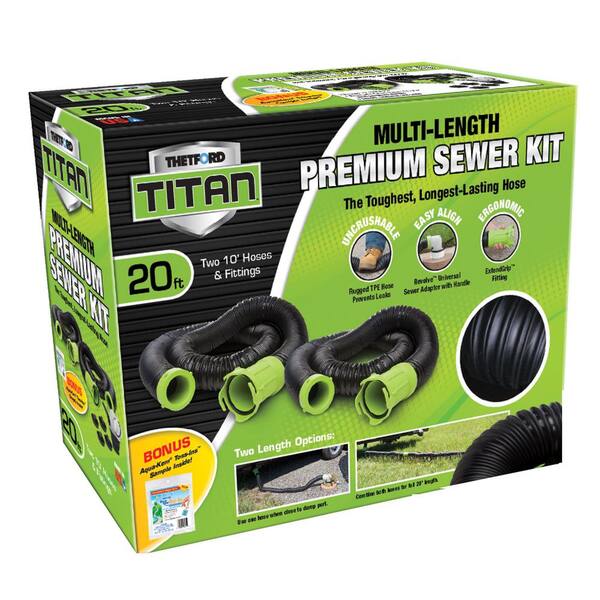 THETFORD Titan 20 ft. Premium Sewer Kit