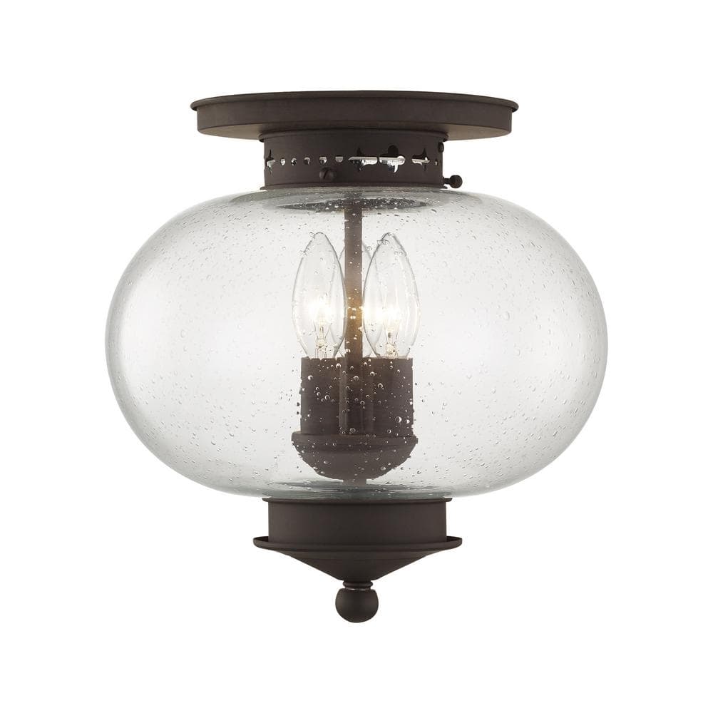 Harbor 3 Light Bronze Flush Mount price history on PriceWatchPro