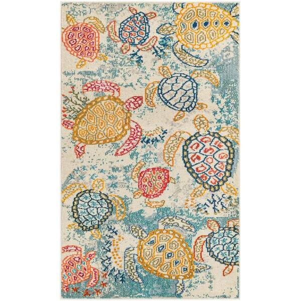 Unique Loom Positano Treasure Beige 3' 3 x 5' 3 Area Rug 3192872 The Home Depot