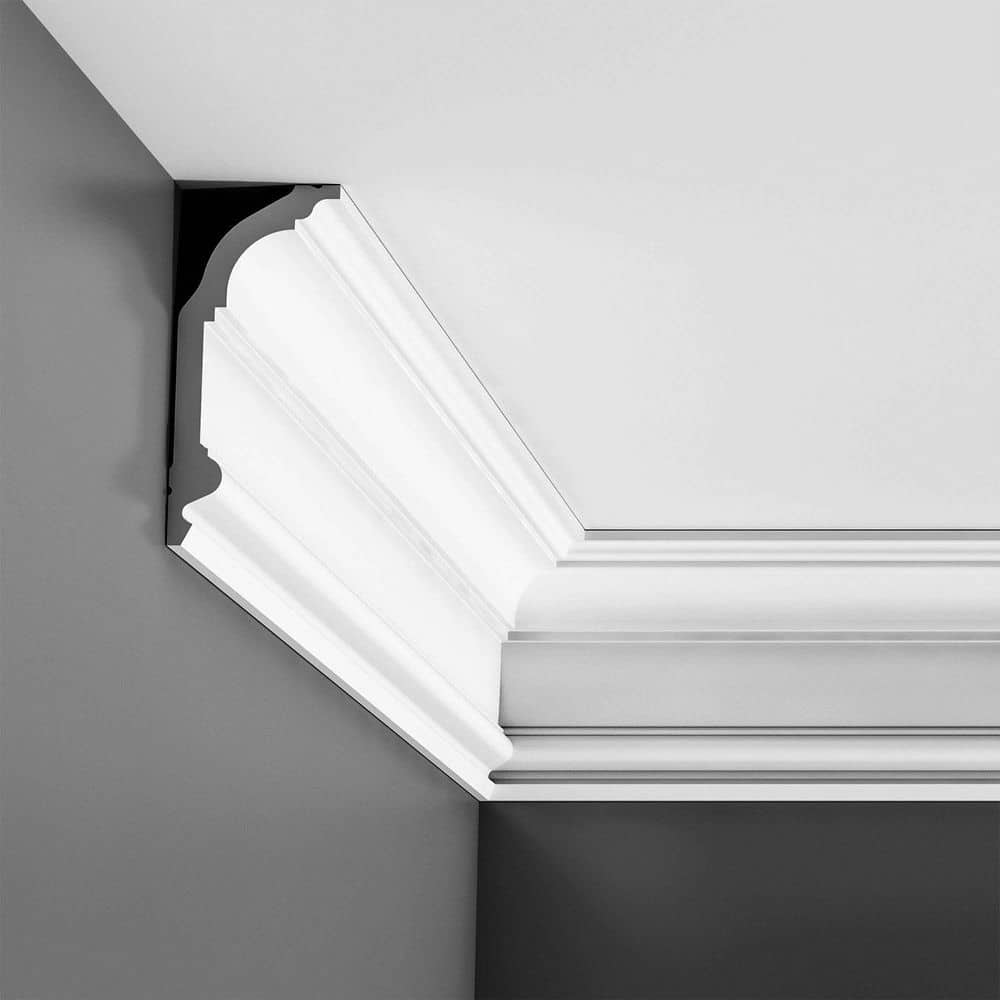 Primed White Polyurethane Crown Moulding Set of 7