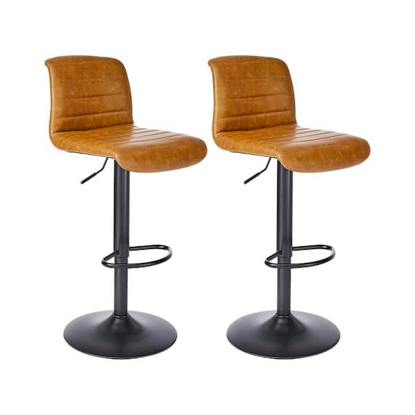 Unbranded Bar Stool, Dining Chairs Light Brown (Set of 2)