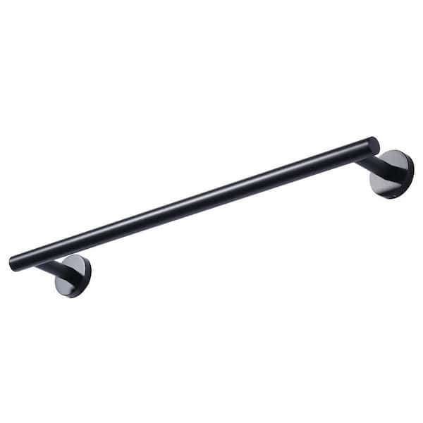 AVITAS 20 in. Wall Mounted Towel Bar Hardware Accessory in Matte Black