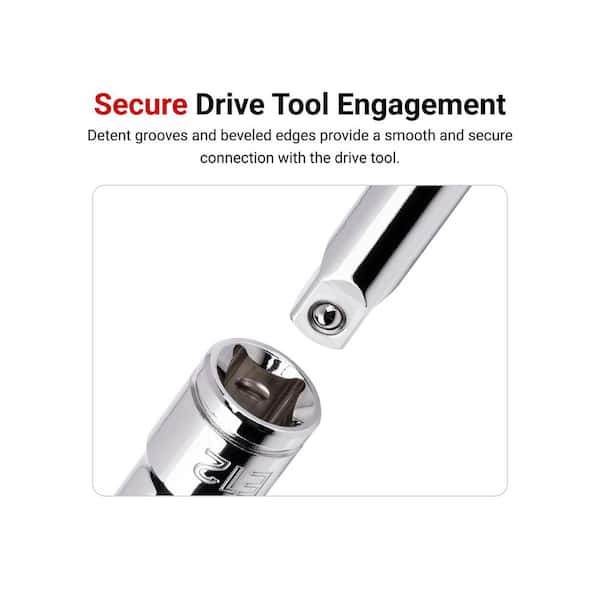 TEKTON 3/8 in. Drive x E8 External Star Socket SHD12408 - The Home