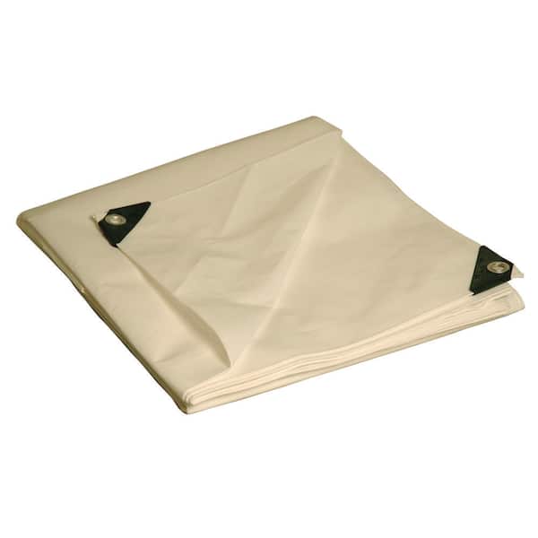 Dry Top 10 ft. W x 15 ft. L Heavy Duty Polyethylene Tarp White