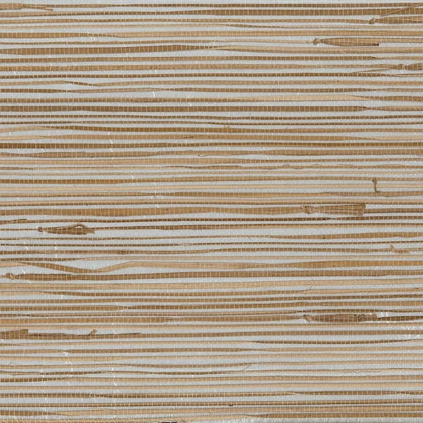 Unbranded Regular Buddle Foil Backed Grass Cloth Strippable Roll (Covers 72 sq. ft.)