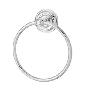 Echo Wall-Mounted Towel Ring in Polished Chrome