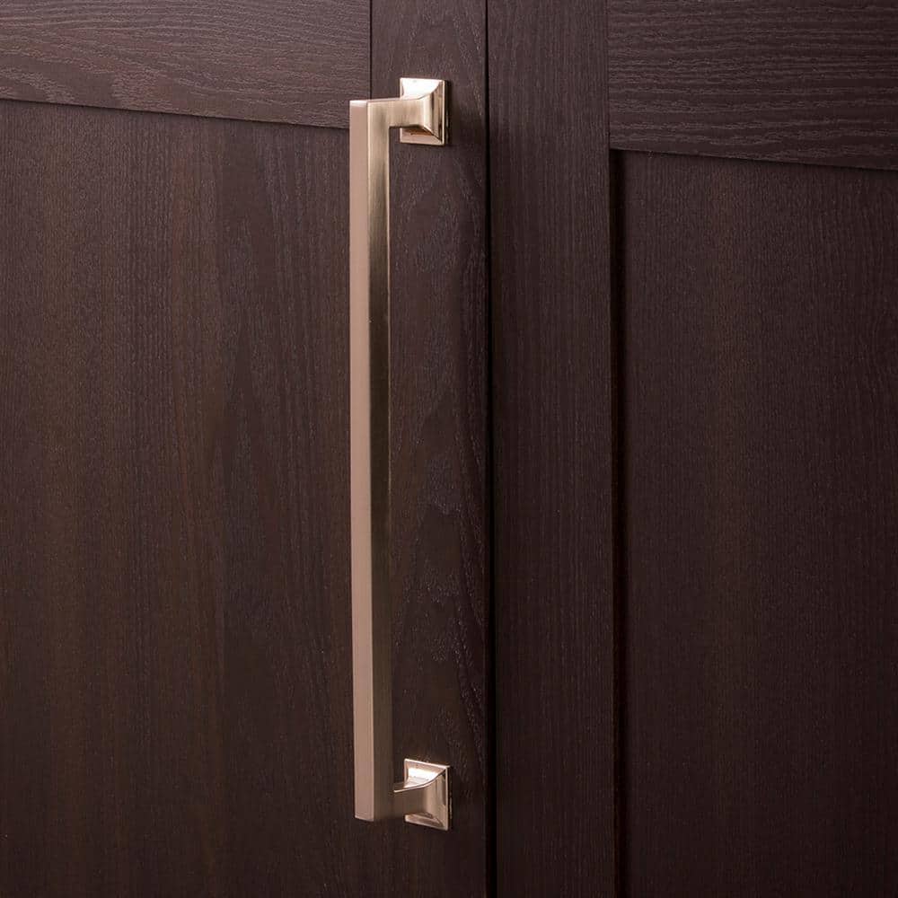 Satin Nickel 12" Modern Brushed Cabinet Handle