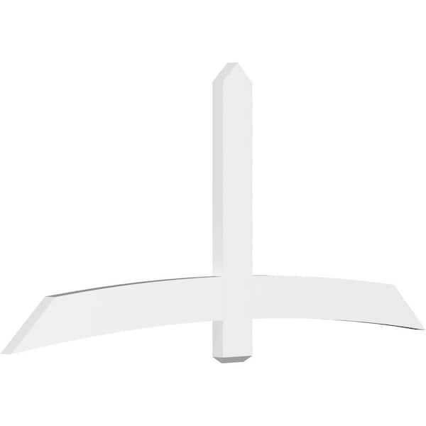 Ekena Millwork Bellingham 84 in. W x 38.5 in. H x 2 in. D Signature Polyurethane Bracket