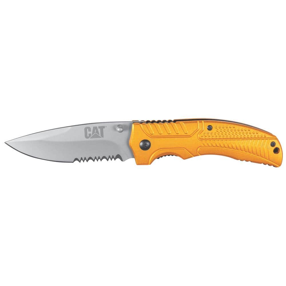 ZENPORT:Zenport Folding Pocket Knife, Serrated 3.5-Inch Blade, Box of 3  CSK7008-3PK - The Home Depot