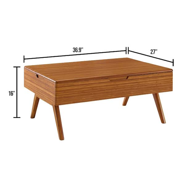 Greenington Rhody Lift Top Coffee Table, Amber Greenington Rhody Lift Top Coffee Table, Amber