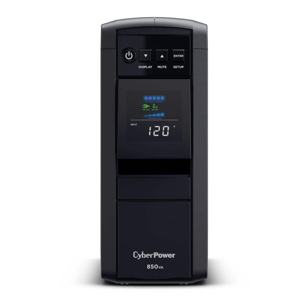 CyberPower 850VA 120-Volt 10-Outlet UPS Battery Backup