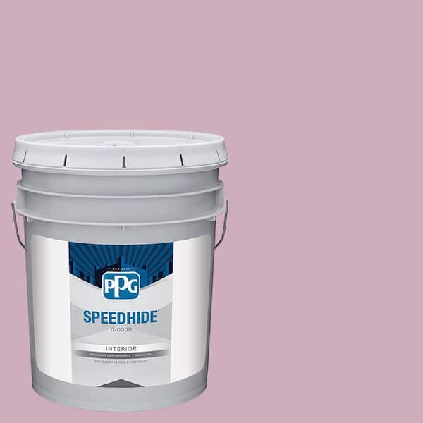 SPEEDHIDE 5 gal. PPG1045-4 Pink Potion Satin Interior Paint