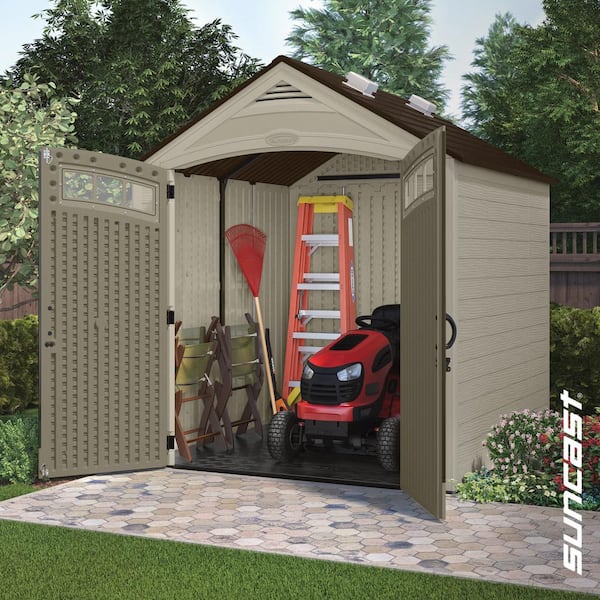 Vista 7 ft. x 7 ft. Resin Storage Shed