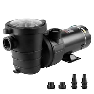 Above Ground Pool Pump 1HP 110-Volt 80 GPM Max. Flow Single Speed Swimming Pool Pump with Filter Basket