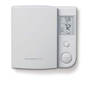 5-2 Day Baseboard Programmable Thermostat with Digital Backlit Display