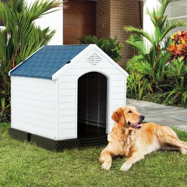 Plastic dog outlet houses for outside