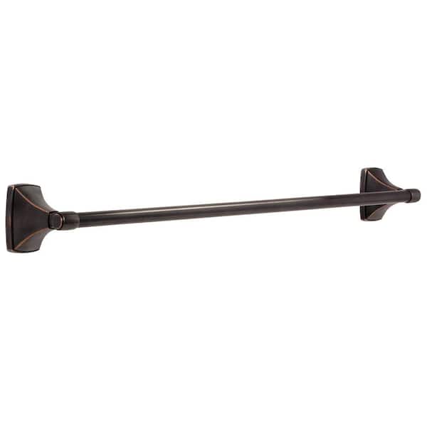 Amerock Clarendon 24 in. Towel Bar in Oil Rubbed Bronze