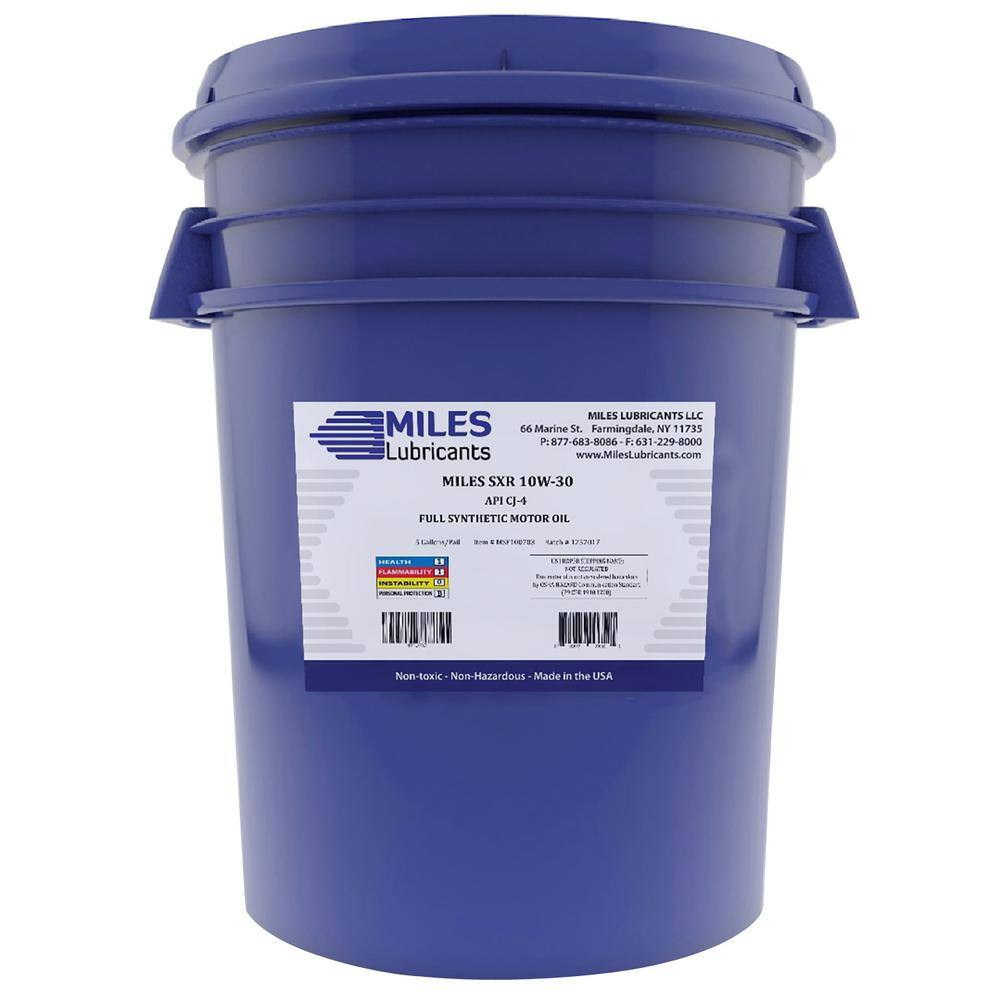 Milesyn SXR 10W30 API SP/GF-6, 5 Gal. Full Synthetic Motor Oil Pail price history on PriceWatchPro