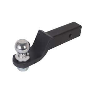 Blackout 2 in. Ball - 2 in. Drop 5000 lbs. Capacity Class III Ball Hitch with Signature Black Wrinkle Powder Coat