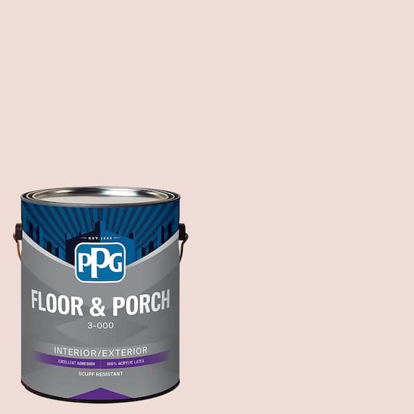 PPG 1 gal. PPG1054-2 Sweet Truffle Satin Interior/Exterior Floor and Porch Paint