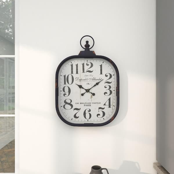 Living Nostalgia French Grey Wall Clock