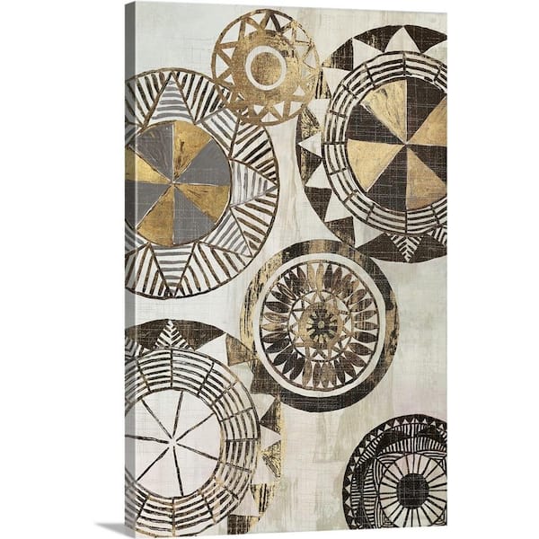 GreatBigCanvas 20 in. x 30 in. "African Rings I" by Tom Reeves Canvas Wall Art