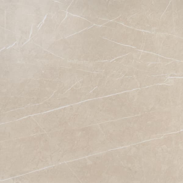 Signet Crema Beige 47.24 in. x 47.24 in. Marble Look Satin Porcelain Floor and Wall Tile (30.98 sq. ft./Case)