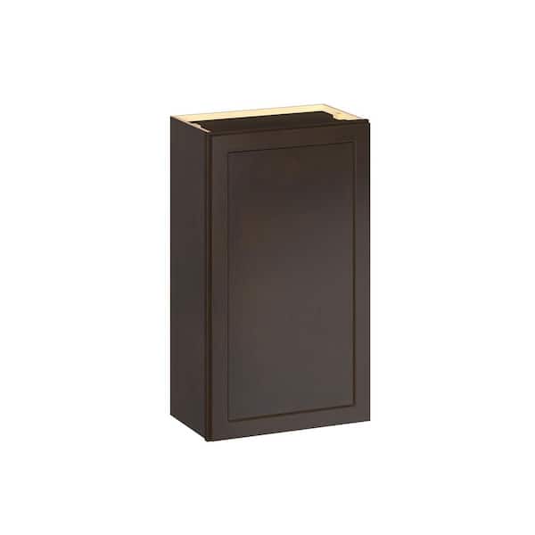 Emerson Cocoa Wall 1 Door Ready to Assemble Kitchen Cabinet (21 in. W x 36 in. H x 12 in. D)