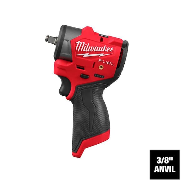 M12 FUEL 12V Lithium-Ion Brushless Cordless 3/8 in. Sub Compact Impact Wrench