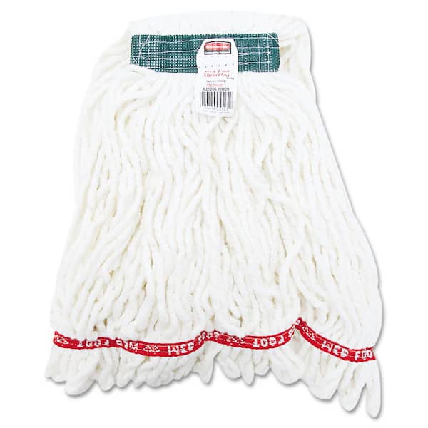 Medium Web Foot Shrinkless Wet Mop with 1 in. Headband (Case of 6)