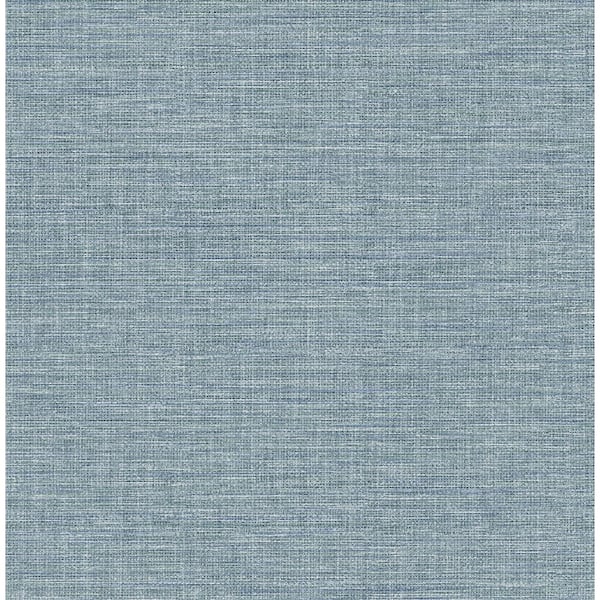 A-Street Prints Exhale Sky Blue Texture Wallpaper Sample