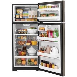 17.5 cu. ft. Top Freezer Refrigerator in Slate, Fingerprint Resistant and ENERGY STAR