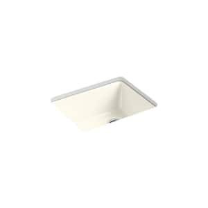 Riverby 25 in. Undermount Single Bowl Biscuit Cast Iron Kitchen Sink